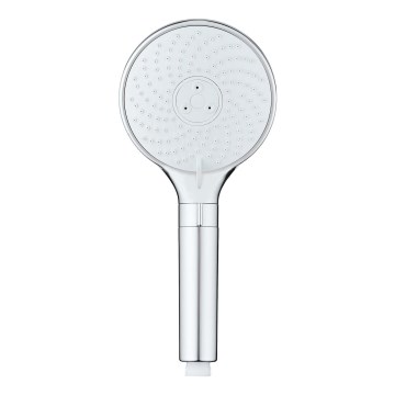 WENKO 26362100 - Douchekop WATERSAVING SYSTEM 12x12 cm glanzend chroom/wit