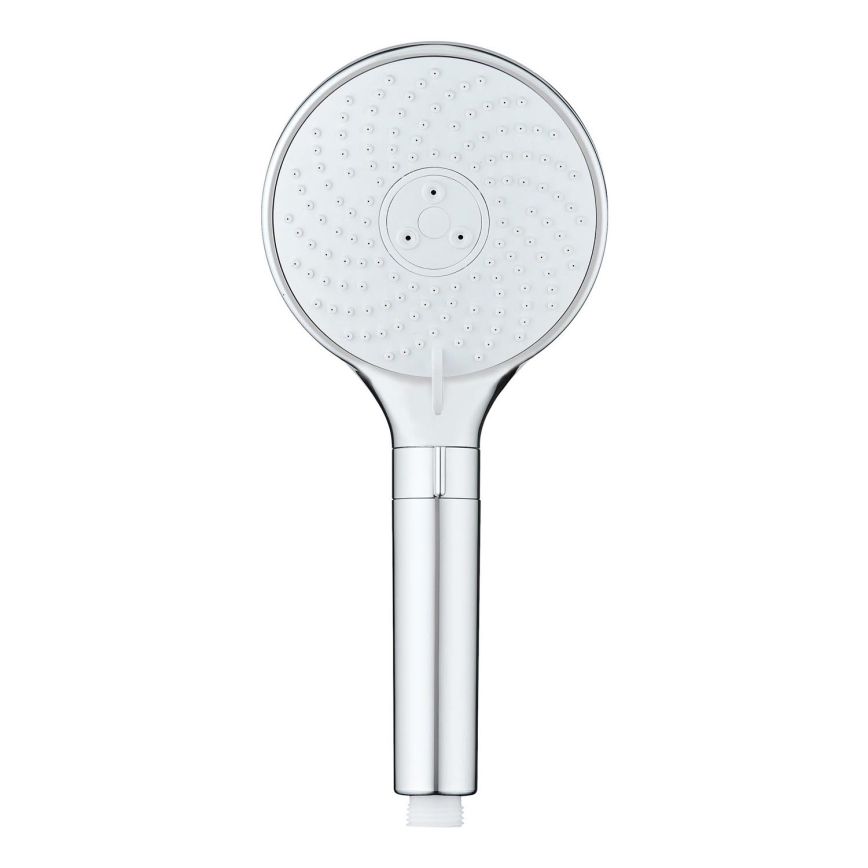 WENKO 26362100 - Tête de douche WATERSAVING SYSTEM 12 x 12 cm chrome brillant/blanc