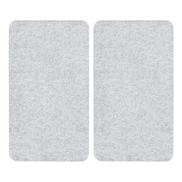 WENKO 2712663100 - Afdekplaat 30 x 52 cm, transparant/grijs