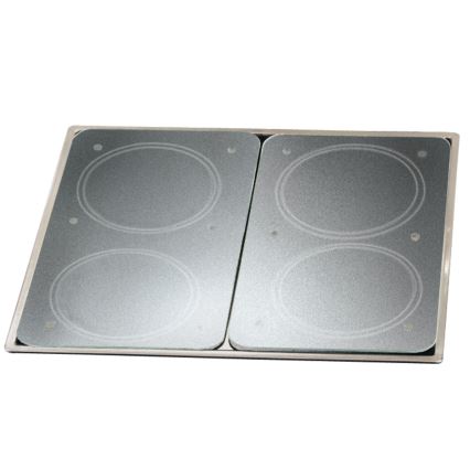 WENKO 2712663100 - Plaque de protection 30 x 52 cm transparente/grise