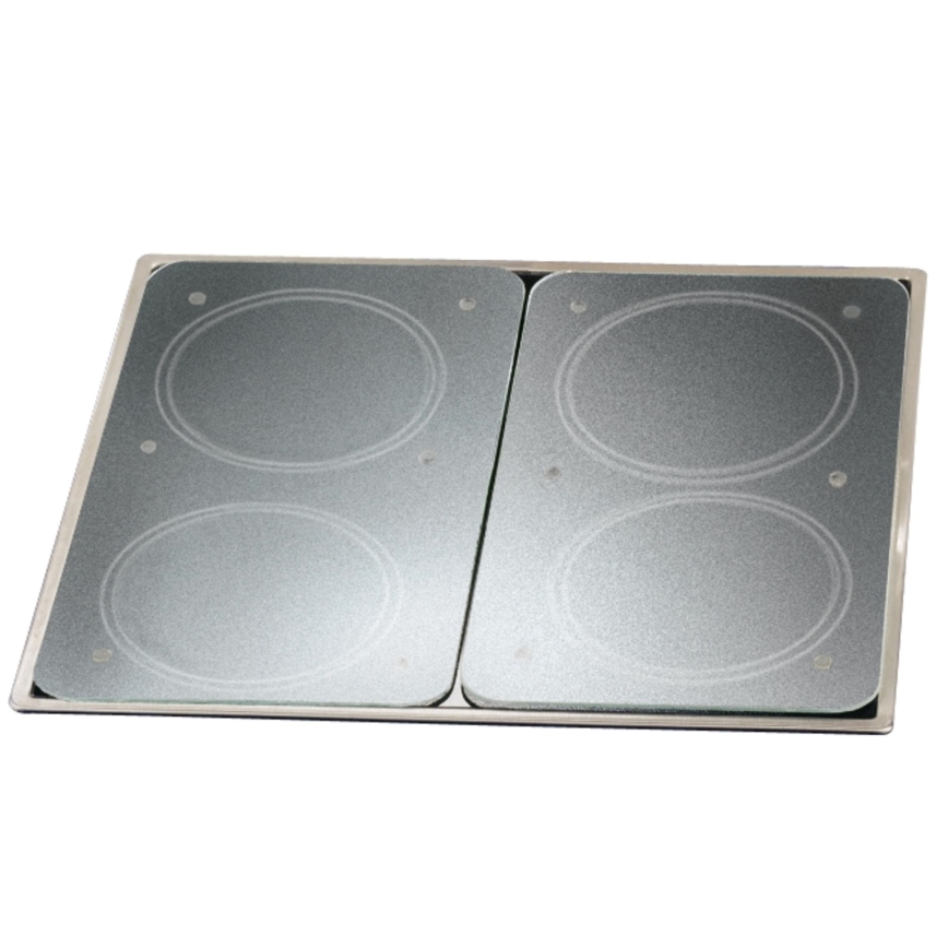 WENKO 2712663100 - Plaque de protection 30 x 52 cm transparente/grise