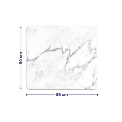 WENKO 2712929500 - Planche / plaque de recouvrement - NEUTRE 56x50 cm multicolore/transparente