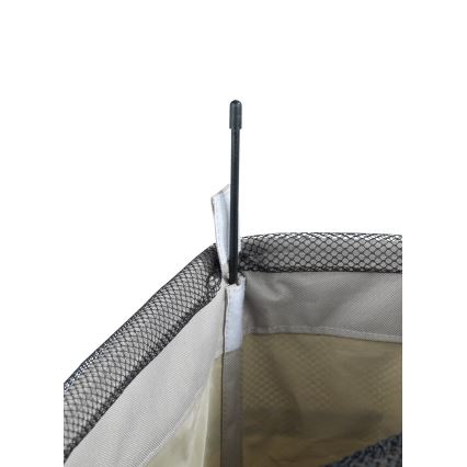 WENKO 3450117100 - Wasmand CORNO 18,5x60 cm beige/zwart