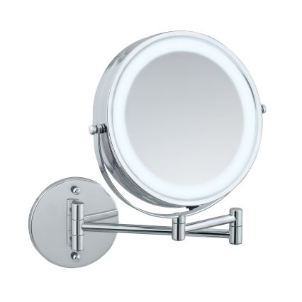 WENKO 3656530100 - Miroir POWER-LOC 25,5 x 32 cm, chrome brillant