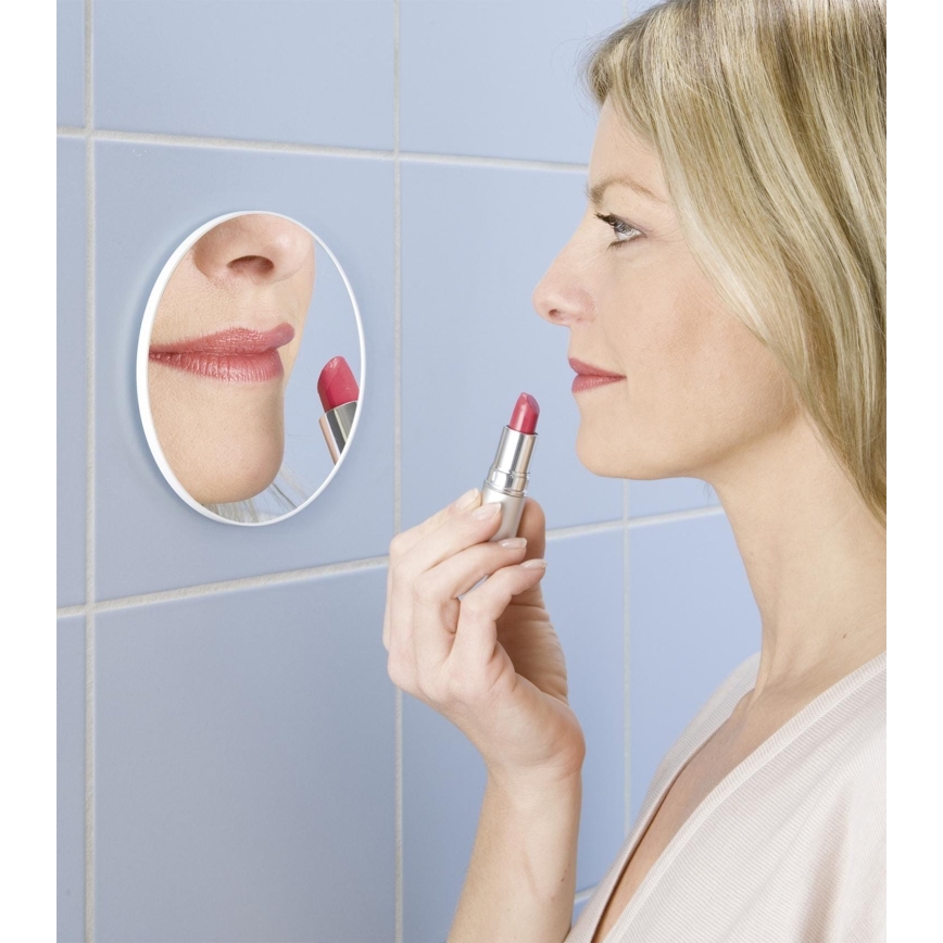 WENKO 3660010100 - Cosmetische spiegel 12 x 12 cm glanzend chroom