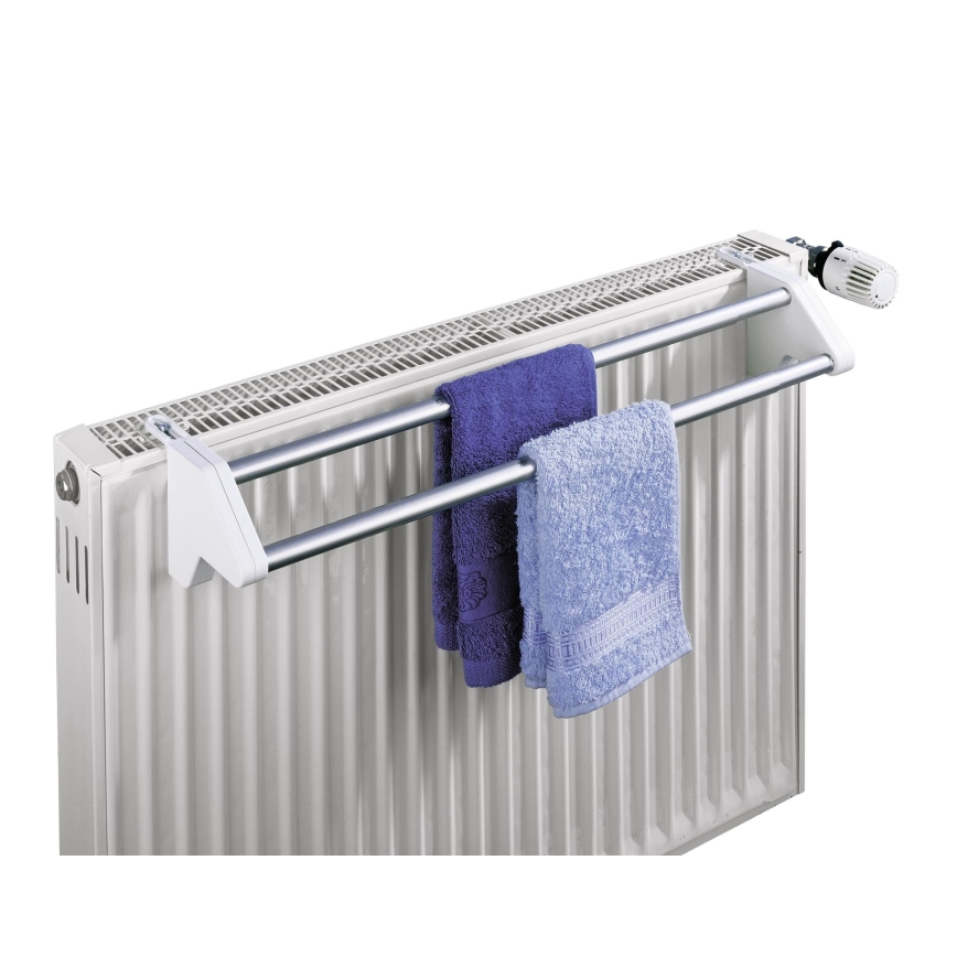 WENKO 3702100 - Séchoir 13x11,5 cm argenté/blanc