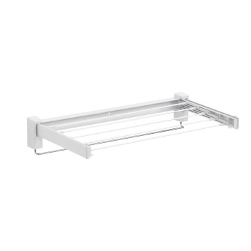 WENKO 3770013100 - Étendoir à linge BUTTERFLY 70x13,5 cm argent/blanc