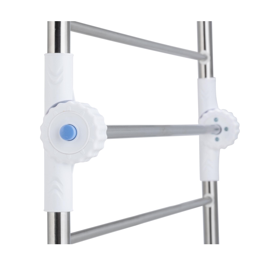 WENKO 3772020100 - Wasrek PROFI 65x150 cm roestvrij staal/zilver/wit