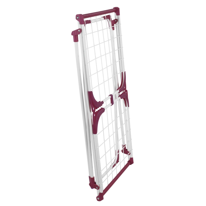 WENKO 3774021100 - Étendoir à linge SUMMER DRY 153 x 76 cm blanc/rose