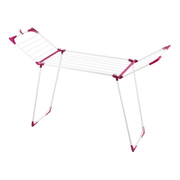 WENKO 3774021100 - Wasrek SUMMER DRY 153x76 cm wit/roze