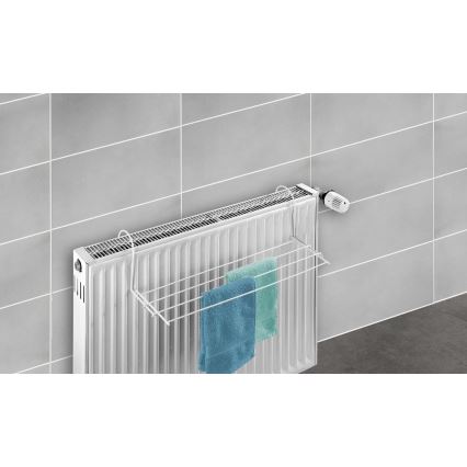 WENKO 3780010100 - Étendoir à linge 58 x 16 cm blanc