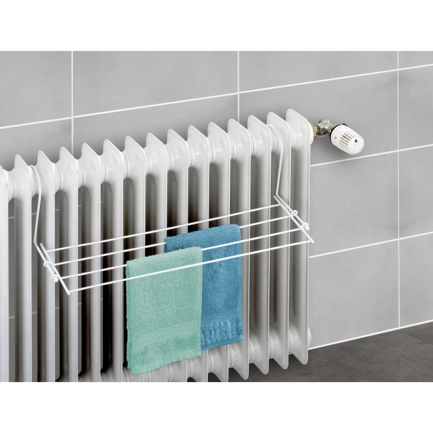 WENKO 3780010100 - Étendoir à linge 58x16 cm blanc