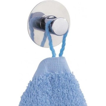 WENKO 4466420100-Crochet SAVONA 5x2 cm inox/argenté