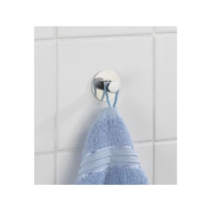 WENKO 4466420100-Haak SAVONA 5x2 cm roestvrij staal/zilver