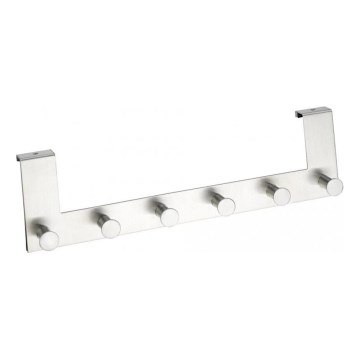 WENKO 4468060100-Kapstok CELANO 39x11 cm roestvrij staal/zilver