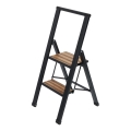 WENKO 50482100 - Escabeau ALU-DESIGN 44 x 101 cm noir
