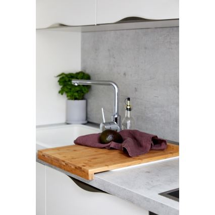 WENKO 53033100 - Snijplank 45x35 cm bruin