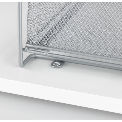 WENKO 53140800 - Étagère GIOMA 35 x 33,5 cm argentée