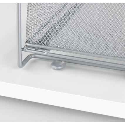 WENKO 53140800 - Étagère GIOMA 35 x 33,5 cm argentée