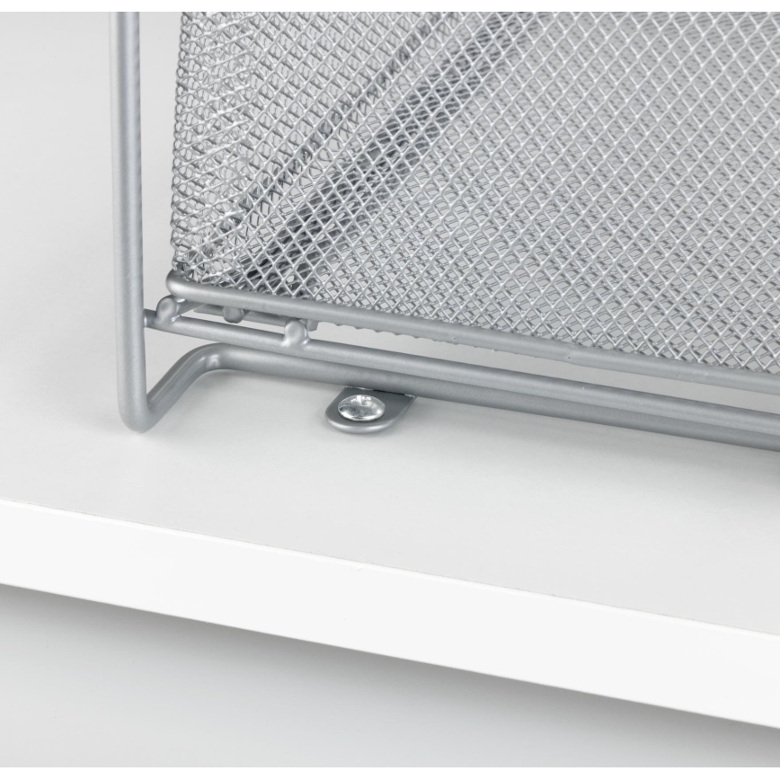 WENKO 53140800 - Plank GIOMA 35x33,5 cm zilverkleurig