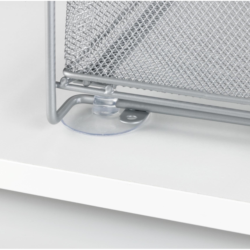 WENKO 53140800 - Plank GIOMA 35x33,5 cm zilverkleurig