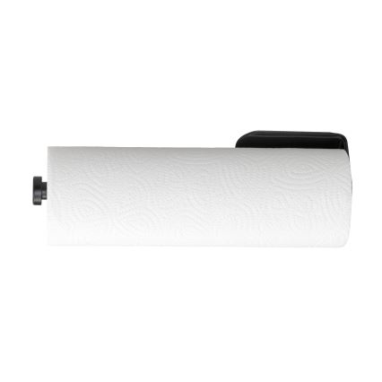 WENKO 53214100 - Porte-rouleau NIO 27,5 x 7 cm noir
