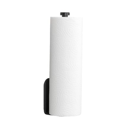 WENKO 53214100 - Porte-rouleau NIO 27,5 x 7 cm noir