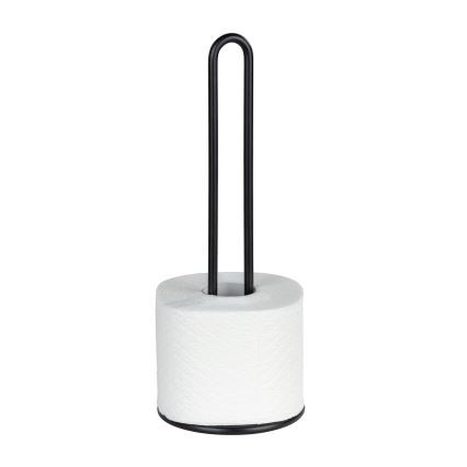 WENKO 53256100 - Porte-essuie-tout 12,5x32,5 cm noir