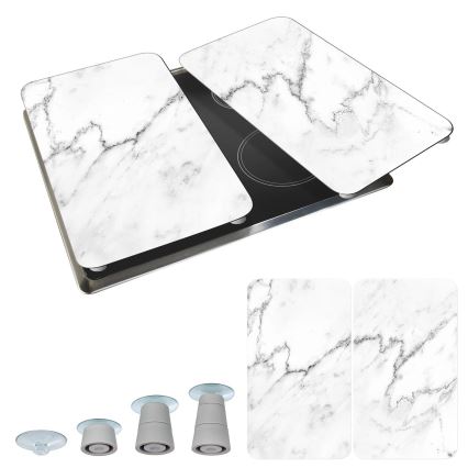 WENKO 53895100 - Afdekplaat 30x52 cm kleurrijk/grijs/transparant