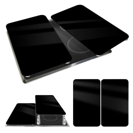WENKO 53898100 - Plaque de protection 52x30 cm noir/gris/transparent