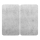 WENKO 53906100 - Afdekplaat voor kookplaat 30x52 cm grijs/helder