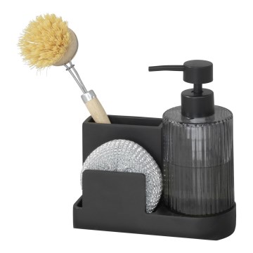 WENKO 54654100 - Organizer PINA 16x17 cm zwart