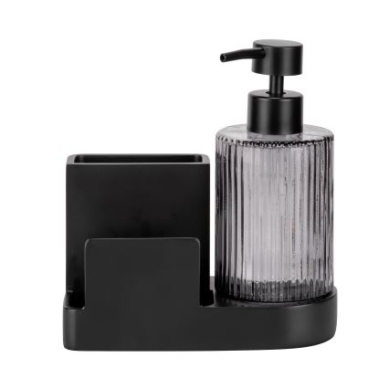 WENKO 54654100 - Organizer PINA 16x17 cm zwart