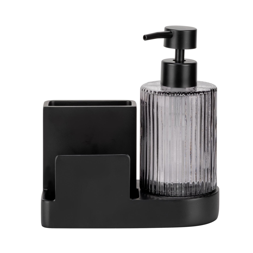 WENKO 54654100 - Organizer PINA 16x17 cm zwart