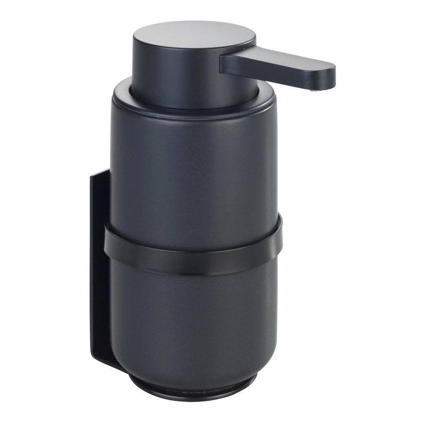 WENKO 54657100 - Distributeur de savon WOYA 250 ml noir