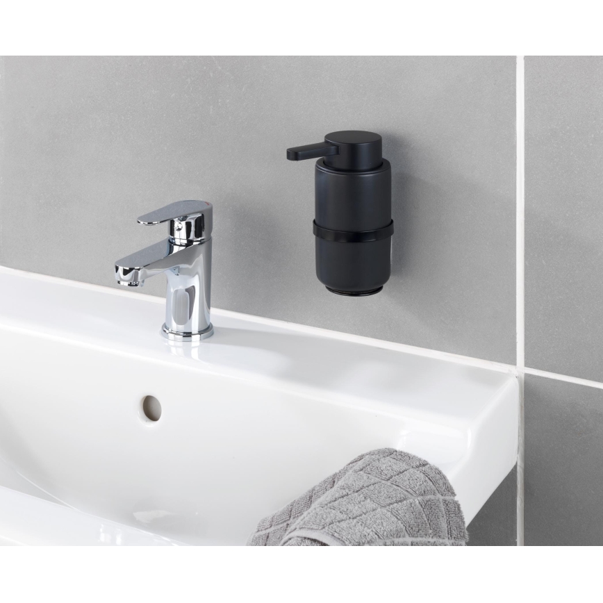 WENKO 54657100 - Distributeur de savon WOYA 250 ml noir