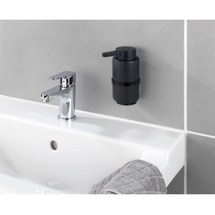 WENKO 54657100 - Zeepdispenser WOYA 250 ml, zwart