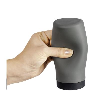 WENKO 54680100 - Dispenser EASY SQUEEZ-E 6x14 cm grijs/zwart