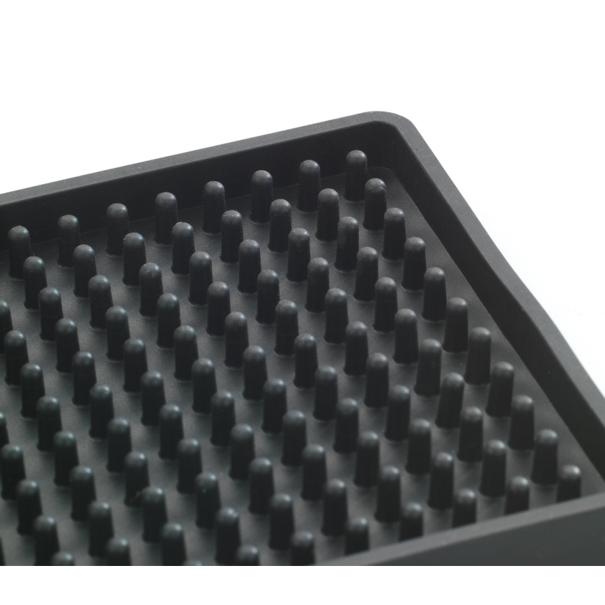 WENKO 54700100 - Afdruipmat 42x8 cm zwart