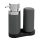 WENKO 54735100 - Station de lavage EASY SQUEEZ-E 15x18 cm gris/gris