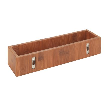 WENKO 54942100 - Porte-épices MERA 30x8 cm brun