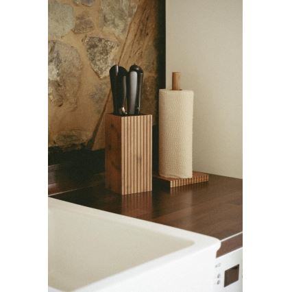 WENKO 54946100 - MERA rolhouder 15x33 cm bruin