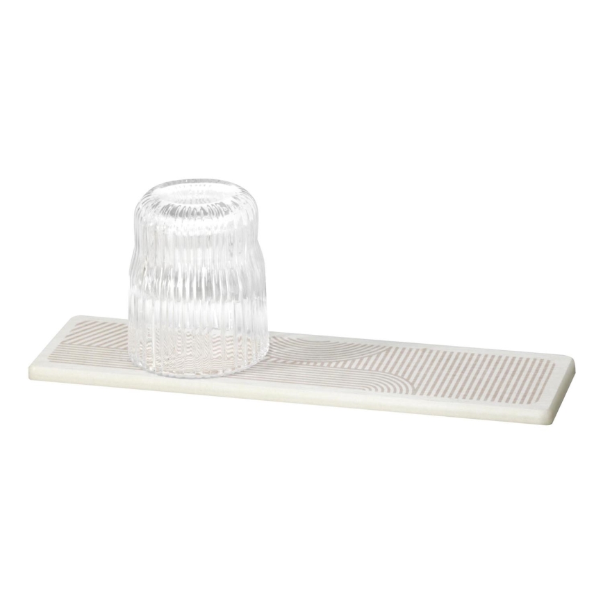 WENKO 54956100 - Afdruipbak DAMON 30x8 cm beige