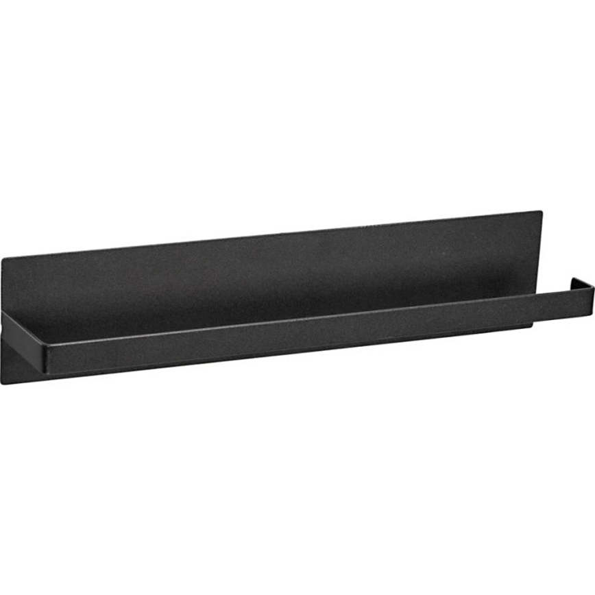 WENKO 55013100-Keukenrolhouder BLACK OUTDOOR KITCHEN 30x6,5 cm zwart