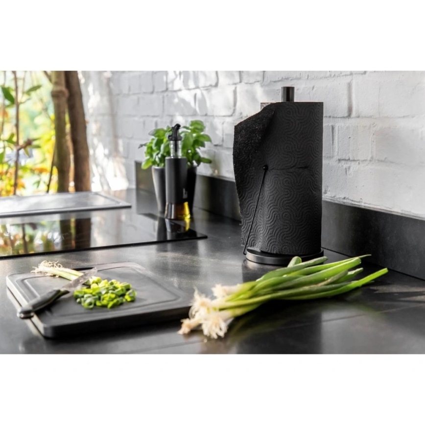 WENKO 55015100-Houder BLACK OUTDOOR KITCHEN 15x33 cm zwart