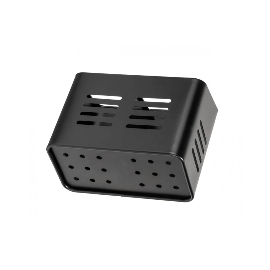 WENKO 55024100-Bestekmand BLACK OUTDOOR KITCHEN 16x13,5 cm zwart