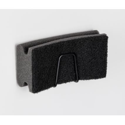 WENKO 55071100 - Houder BLACK OUTDOOR KITCHEN 5x5 cm RVS/zwart