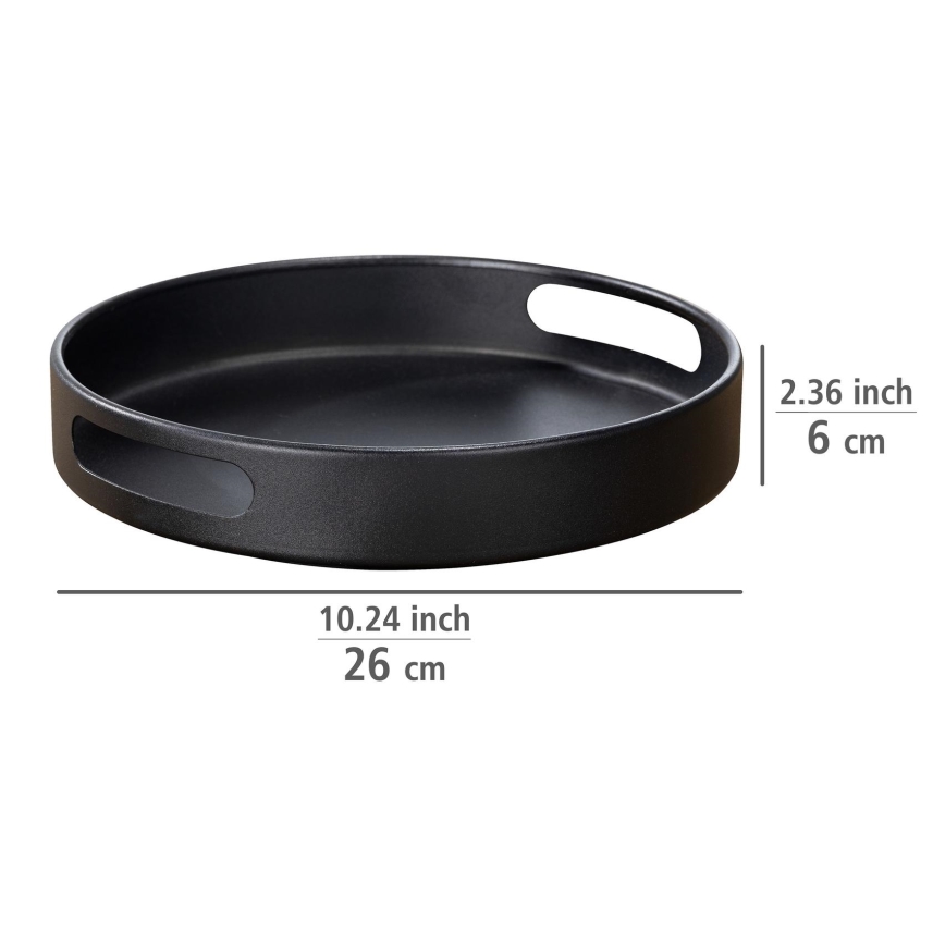 WENKO 55098100 - Plateau BLACK OUTDOOR KITCHEN 26x6 cm, noir