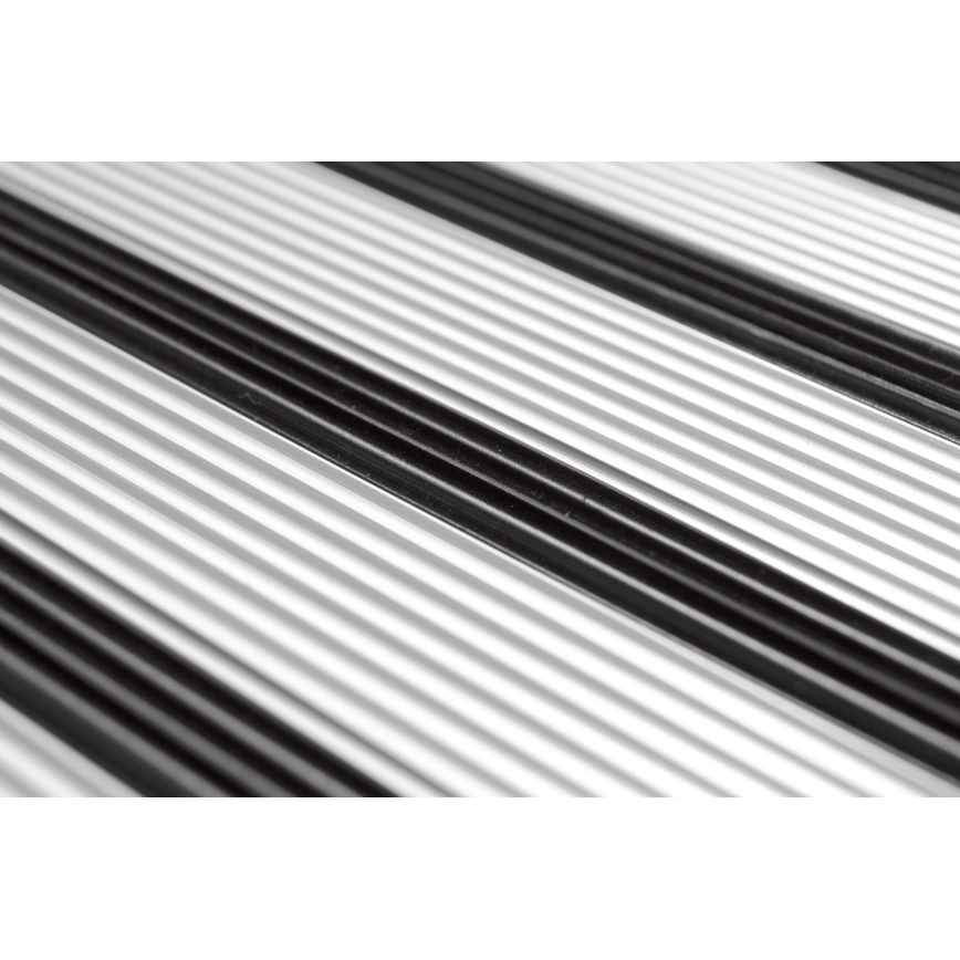 WENKO 601011100 - ALU-DESIGN opstapje 44x101 cm zilver/zwart