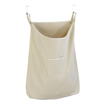 WENKO 62107100 - Wasmand CANGURO 52x81 cm beige/zilver